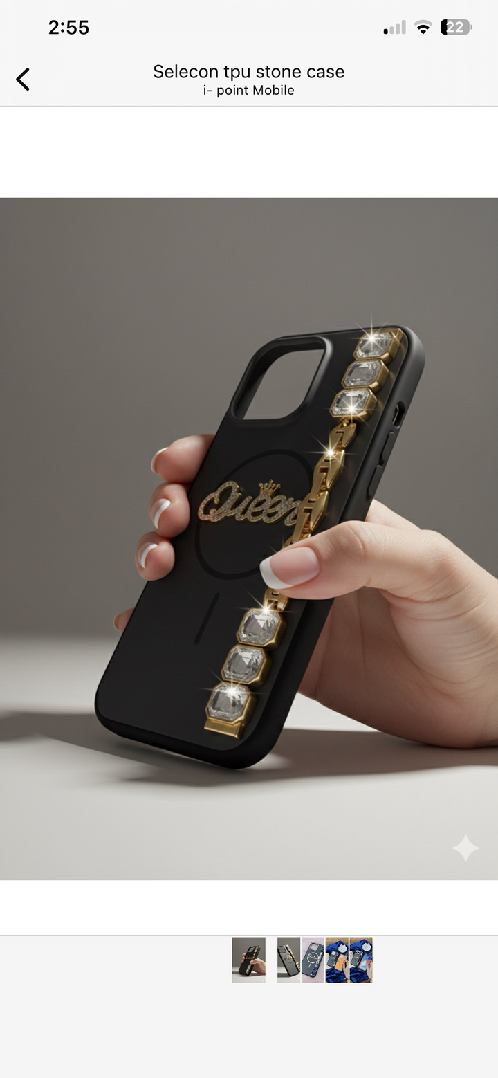 Queen Luxe Strap Case