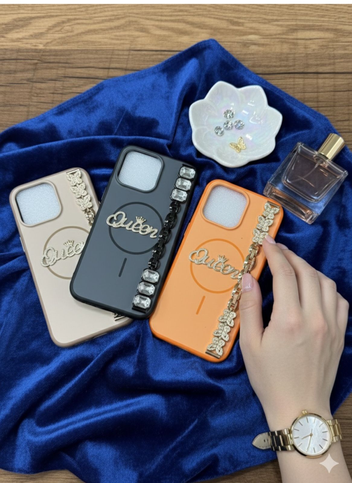 Queen Luxe Strap Case (Pro &amp; Pro Max Series)