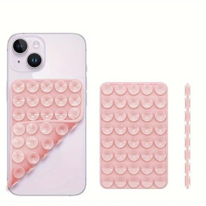 Double Side Silicon Sunction Phone Holder.