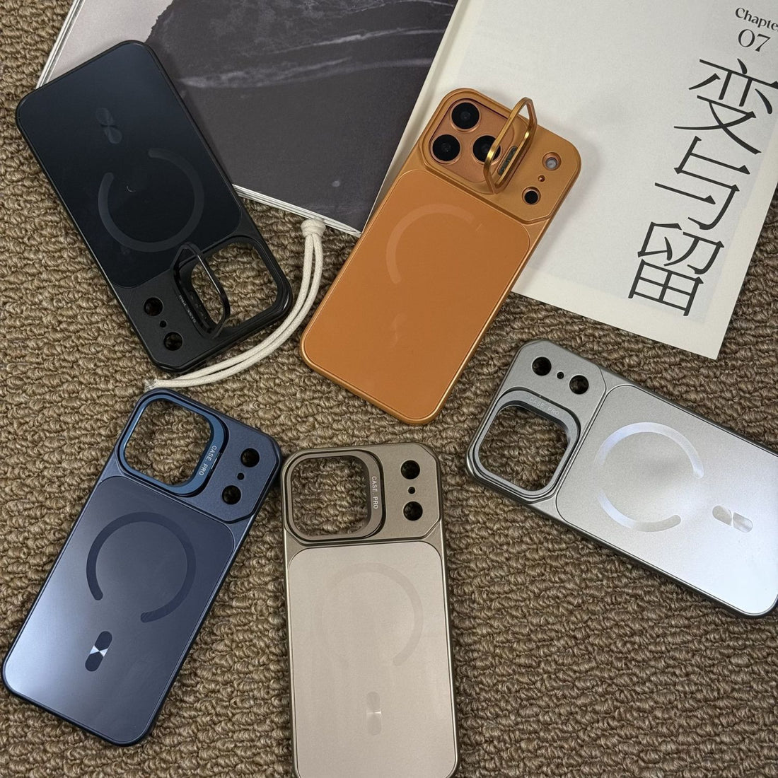 iPhone 17 Pro Max Titanium Clear Mag Case